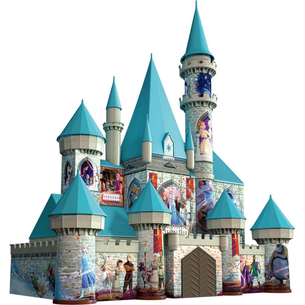 Ravensburger - Puzzle Frozen II Castle 3D 216 Κομμάτια, 11156 - Ravensburger