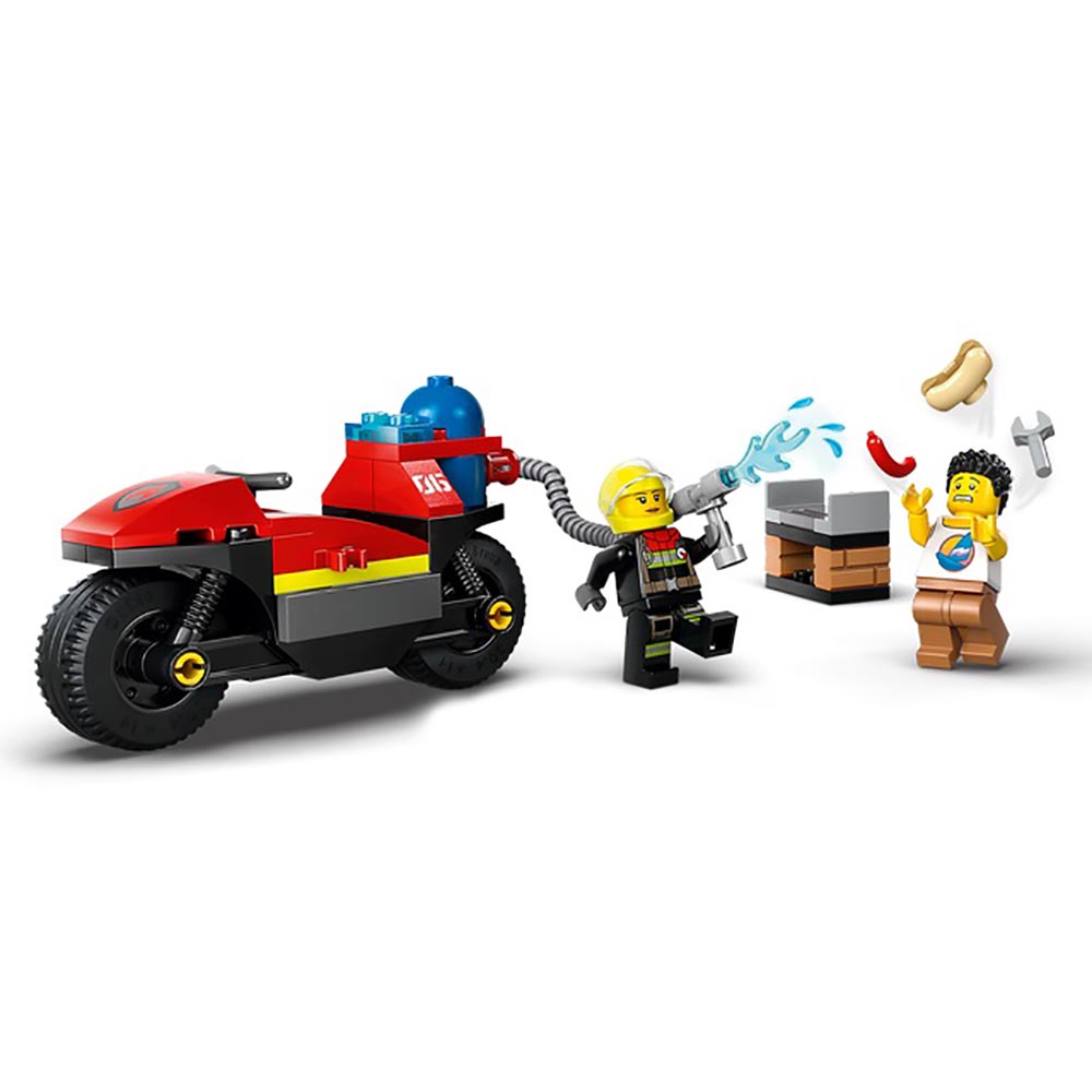 LEGO City Fire Rescue Motorcycle 60410 - LEGO, LEGO City