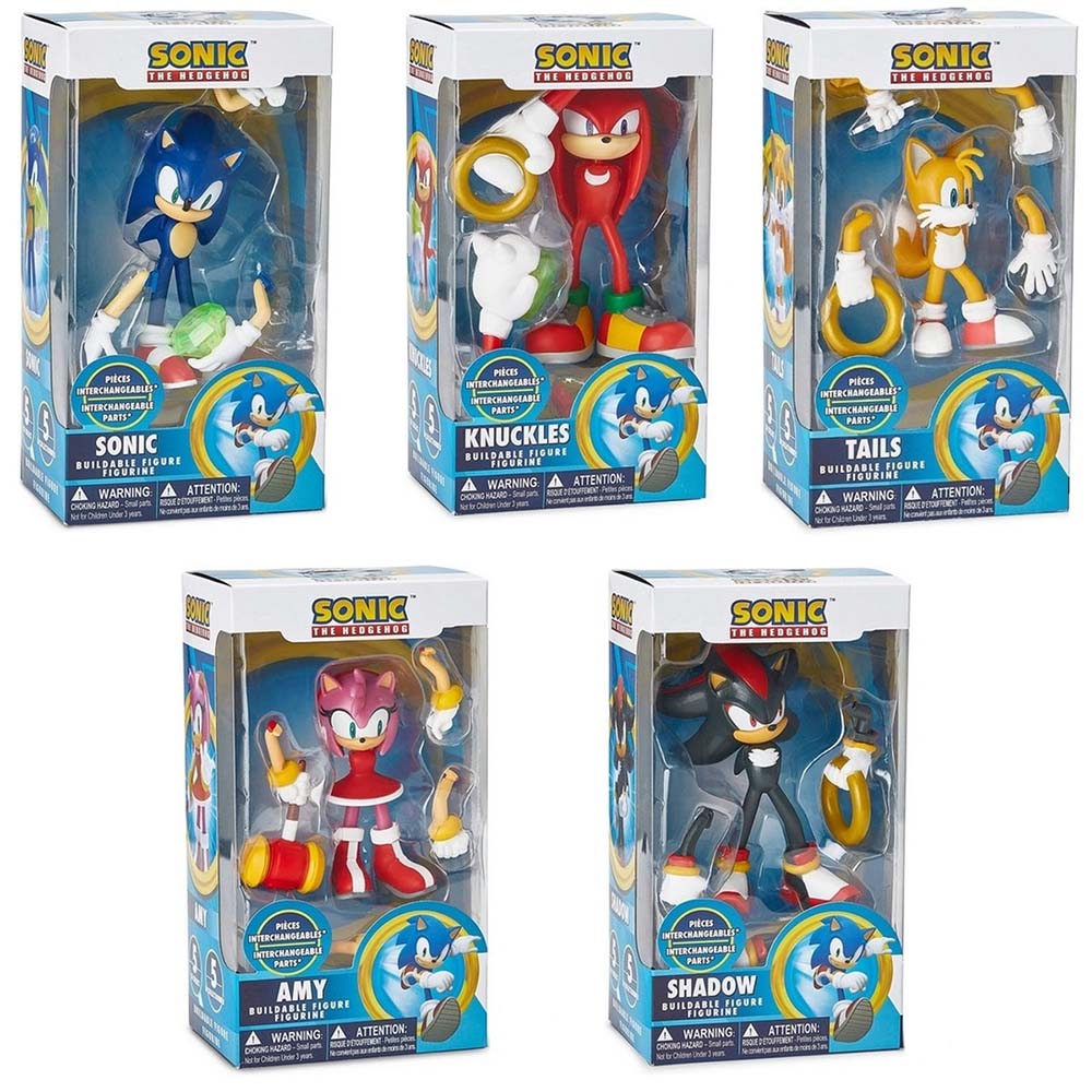 Gama Brands Sonic The Hedgehog Φιγούρα 10cm (σχέδια) 10504129 - Gama Brands