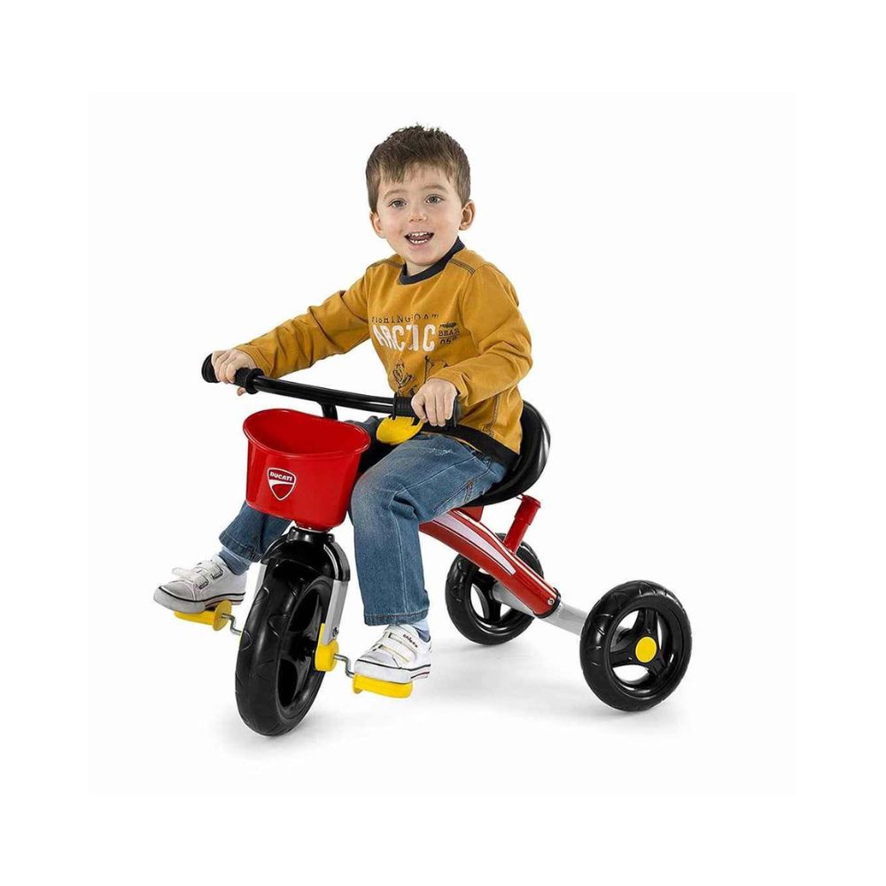 Chicco - τρίκυκλο ποδηλατάκι u-go ducati ηλικία 18 μηνών – 5 ετών, 07412-07 - Chicco