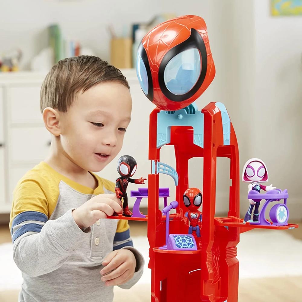 Hasbro Spidey and His Amazing Friends - Spider Crawl-R 2 σε 1 55cm F3721 - Spidey And His Amazing Friends