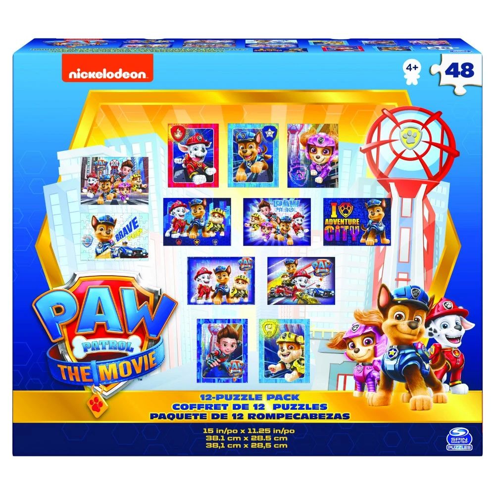 Paw Patrol - 12 Παζλ Pack, 6041049 - Paw Patrol