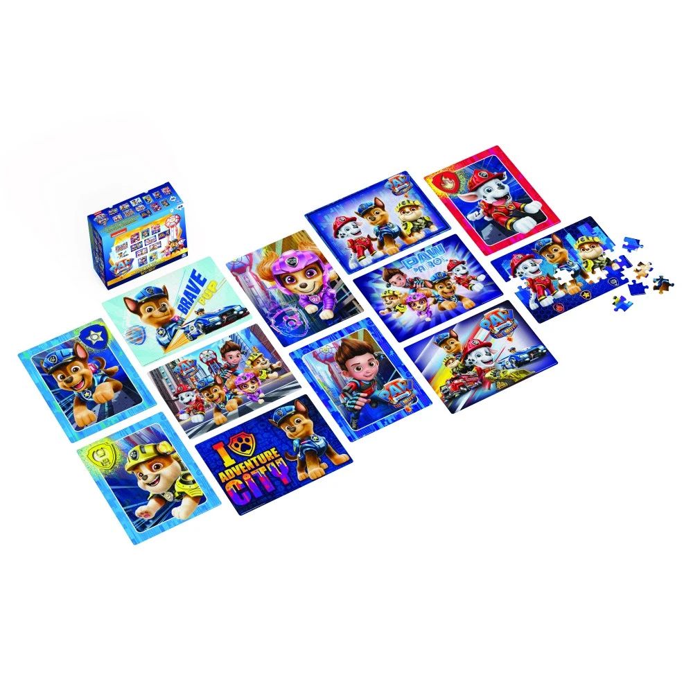 Paw Patrol - 12 Παζλ Pack, 6041049 - Paw Patrol