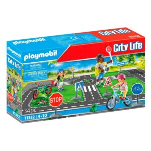 Playmobil - City Life Μάθημα Κυκλοφοριακής Αγωγής, 71332 - Playmobil, Playmobil City Life