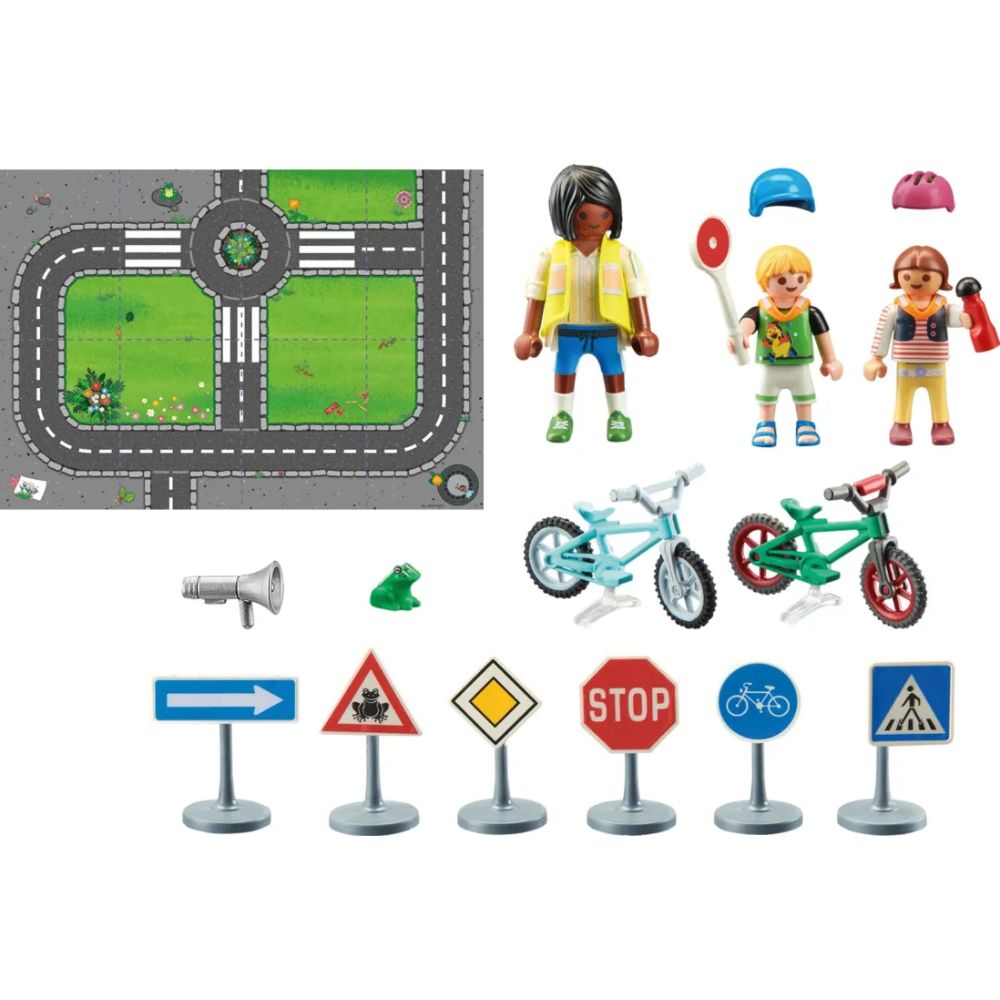 Playmobil - City Life Μάθημα Κυκλοφοριακής Αγωγής, 71332 - Playmobil, Playmobil City Life