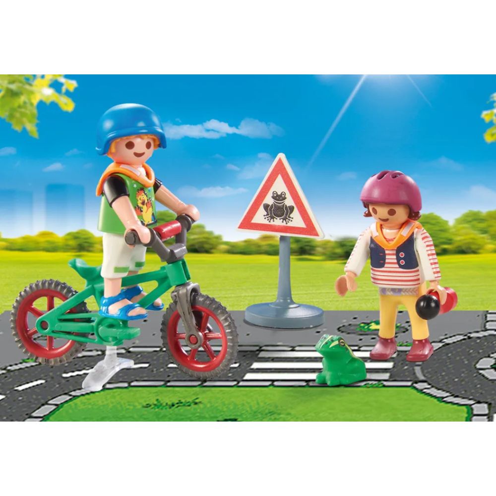 Playmobil - City Life Μάθημα Κυκλοφοριακής Αγωγής, 71332 - Playmobil, Playmobil City Life