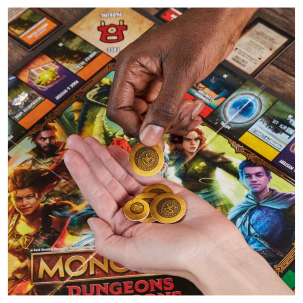Hasbro - Monopoly Dungeons And Dragons Honor Among Thieves, F6219 - Hasbro Gaming