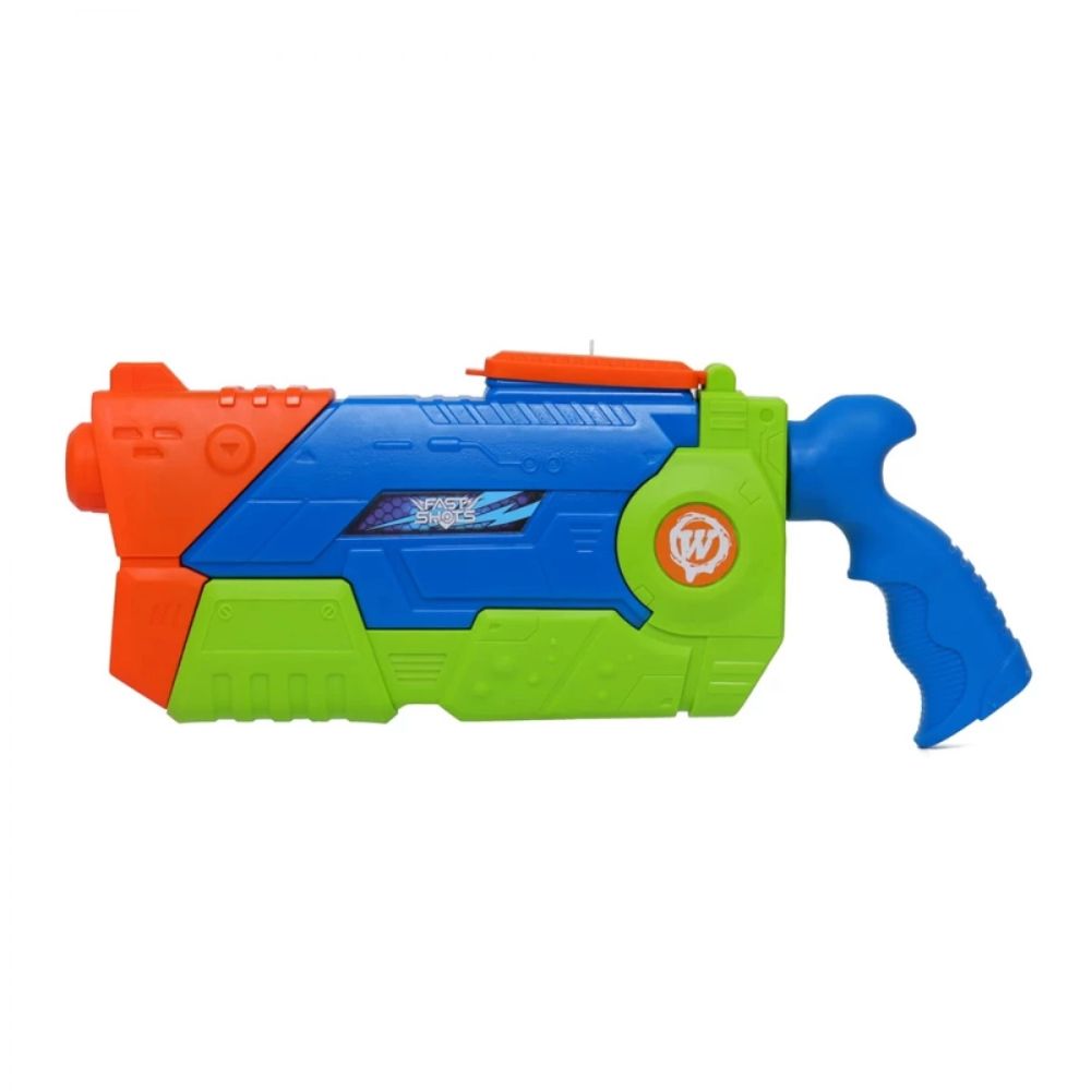 Fast Shots - Water Blaster Aqua Drencher Up To 7m With Tank 850ml, 580030 - Just Toys