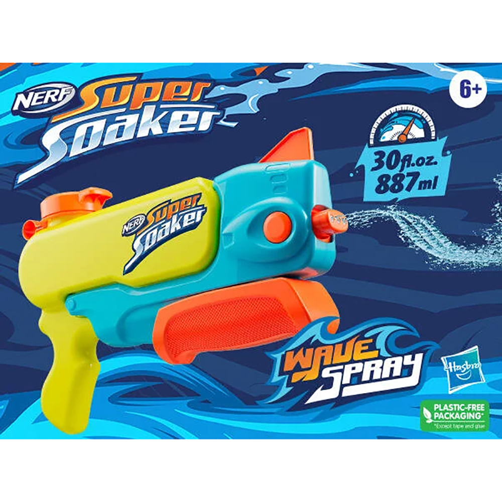 Hasbro Nerf Νεροπίστολο Super Soaker Wave Spray F6397 - NERF