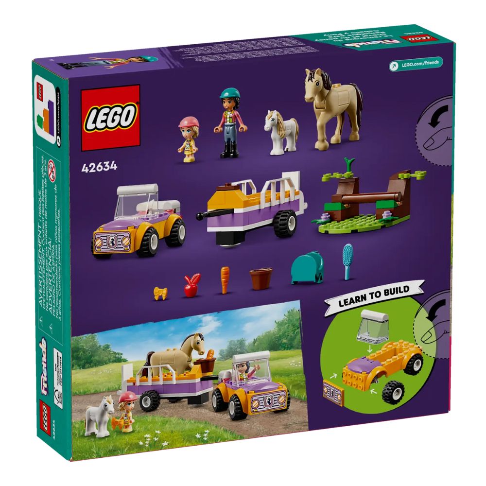 LEGO Friends Horse & Pony Trailer 42634 - LEGO, LEGO Friends