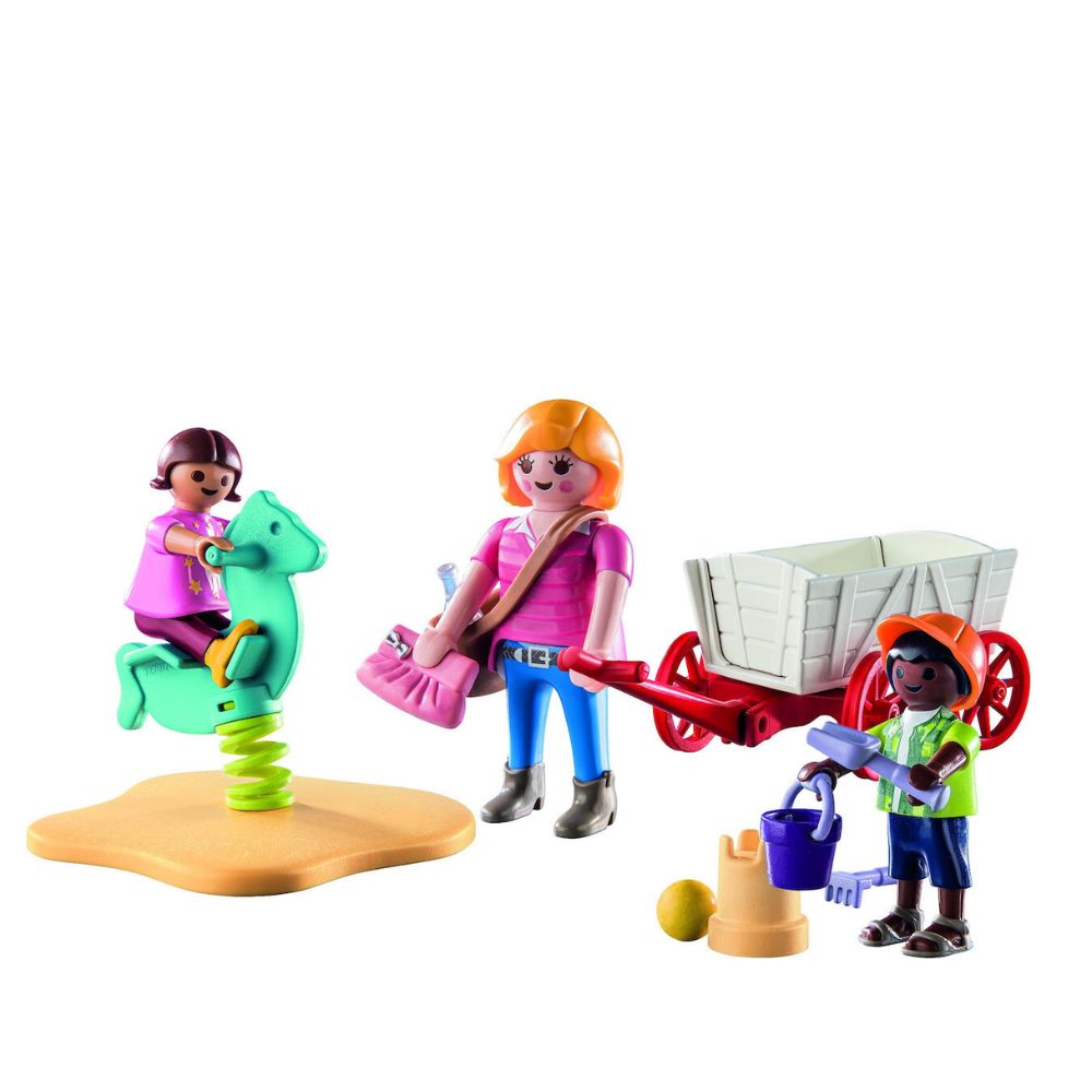 Playmobil - Starter Pack Νηπιαγωγός Με Παιδάκια Και Καροτσάκι, 71258 - Playmobil, Playmobil City Life, Playmobil Starter Pack