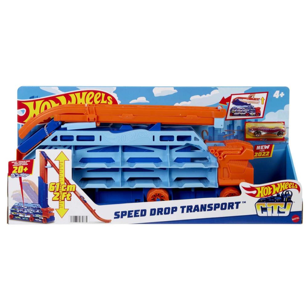 Hot Wheels Νταλίκα Αυτοκινητόδρομος HDY92 - Hot Wheels