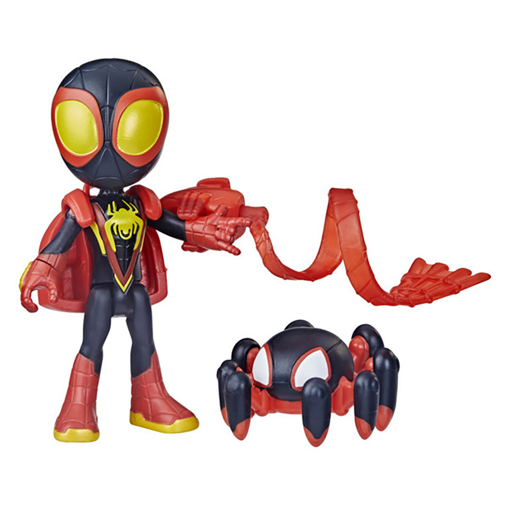 Hasbro Marvel Spidey and His Amazing Friends WebSpinner Spidey 10cm σε Διάφορα Σχέδια, F8143 - Spidey And His Amazing Friends