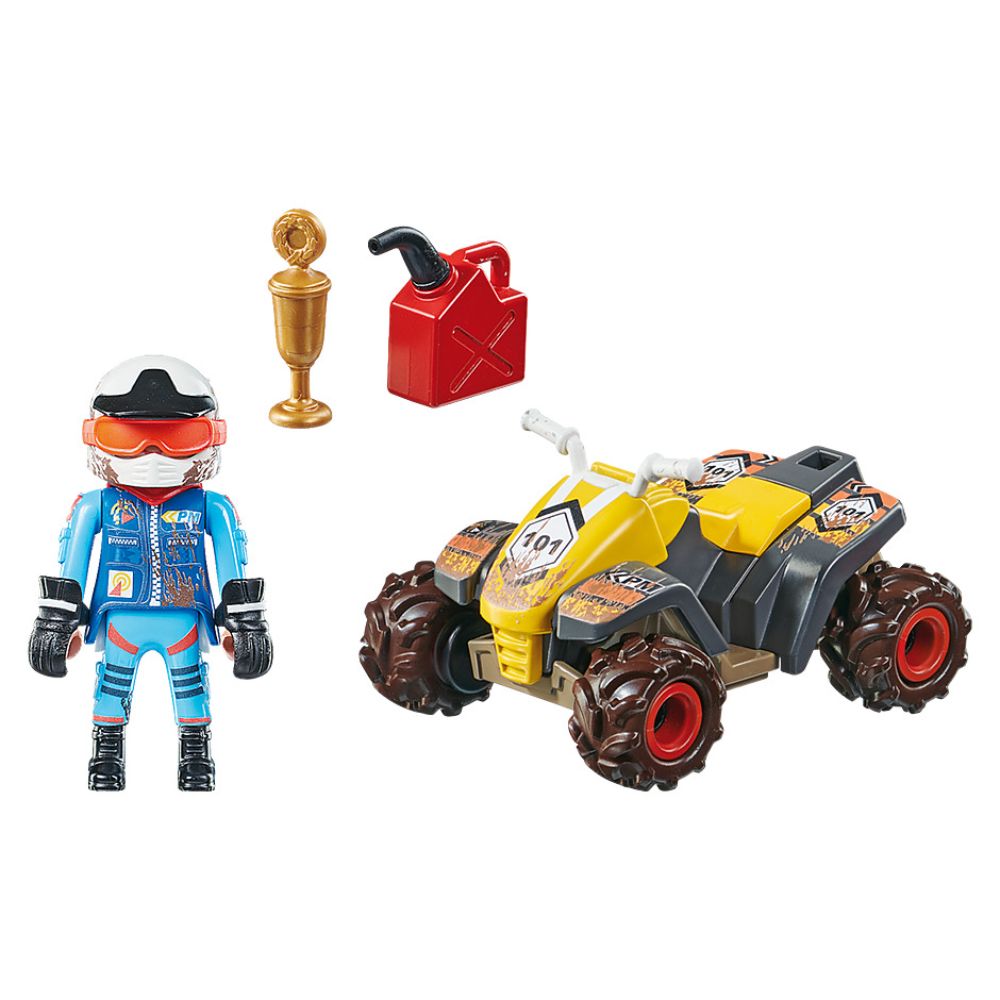 Playmobil - Οδηγός Αγώνων Με Γουρούνα 4X4, 71039 - Playmobil, Playmobil City Action