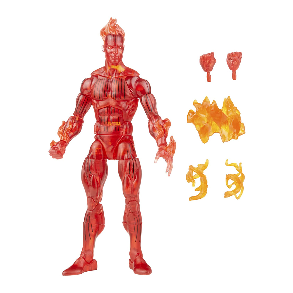 Hasbro Marvel Legends Series Retro Fantastic Four The Human Torch 15 εκ. F0351 - 