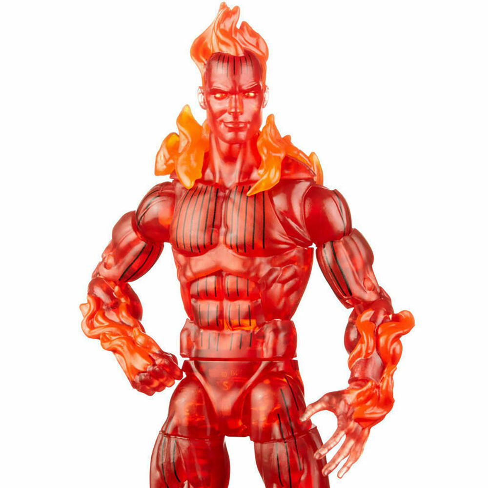 Hasbro Marvel Legends Series Retro Fantastic Four The Human Torch 15 εκ. F0351 - 