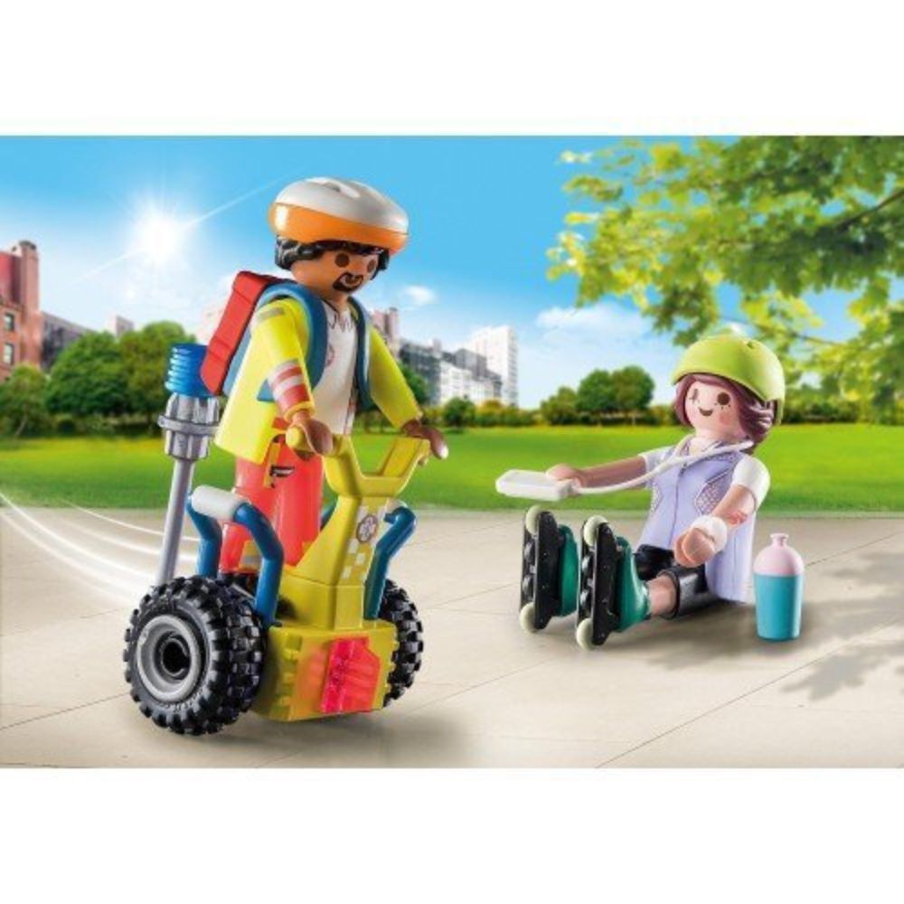 Playmobil - City Life Starter Pack Διάσωση με Self-balance, 71257 - Playmobil, Playmobil City Life, Playmobil Starter Pack