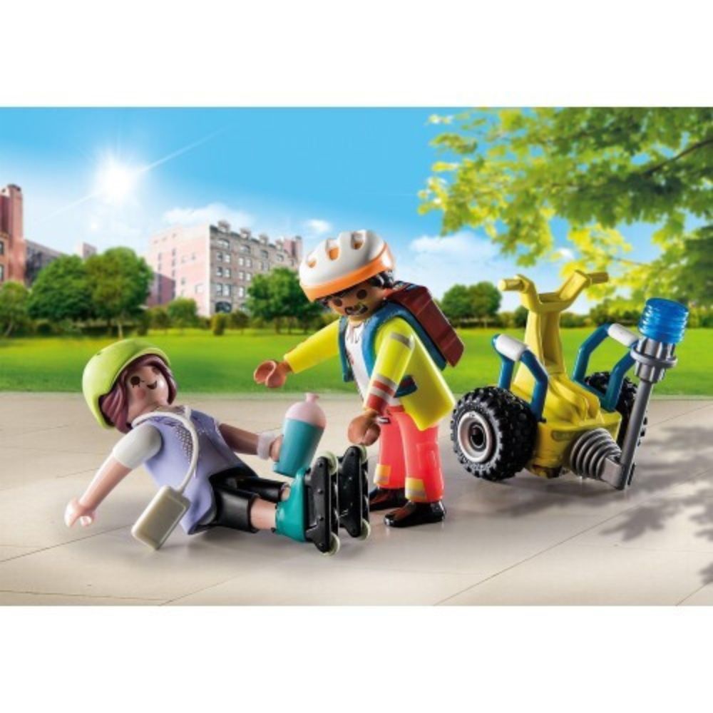 Playmobil - City Life Starter Pack Διάσωση με Self-balance, 71257 - Playmobil, Playmobil City Life, Playmobil Starter Pack