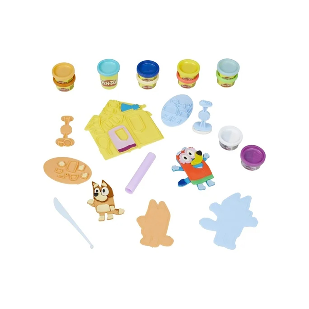 Hasbro Play-Doh Bluey Make And Mash Costumes Playset F4374 - Play-Doh