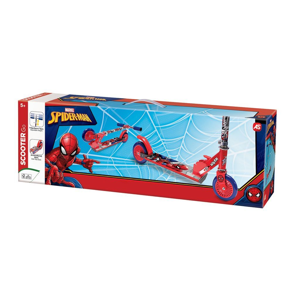 AS Παιδικό Πατίνι Με 2 Ρόδες Marvel Spiderman για 5+ Χρονών 5004-50255 - AS Company