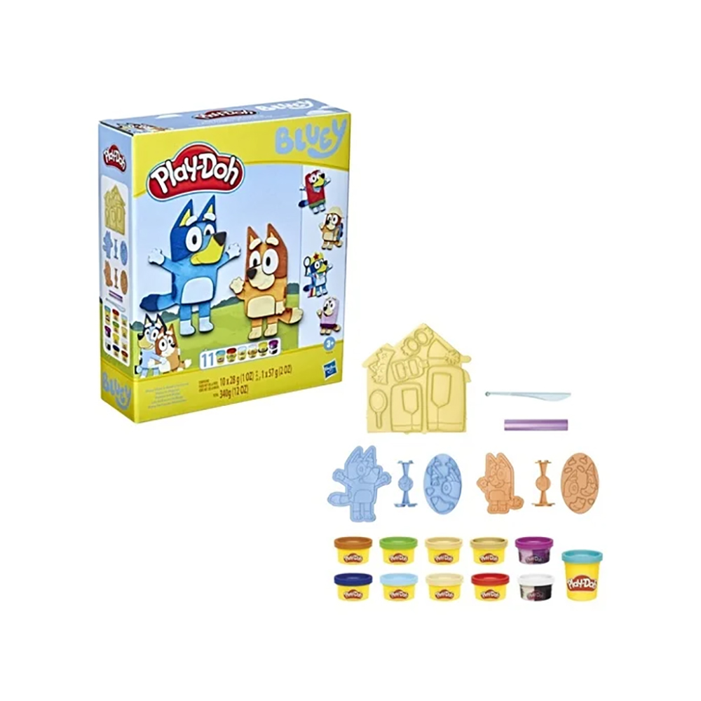 Hasbro Play-Doh Bluey Make And Mash Costumes Playset F4374 - Play-Doh