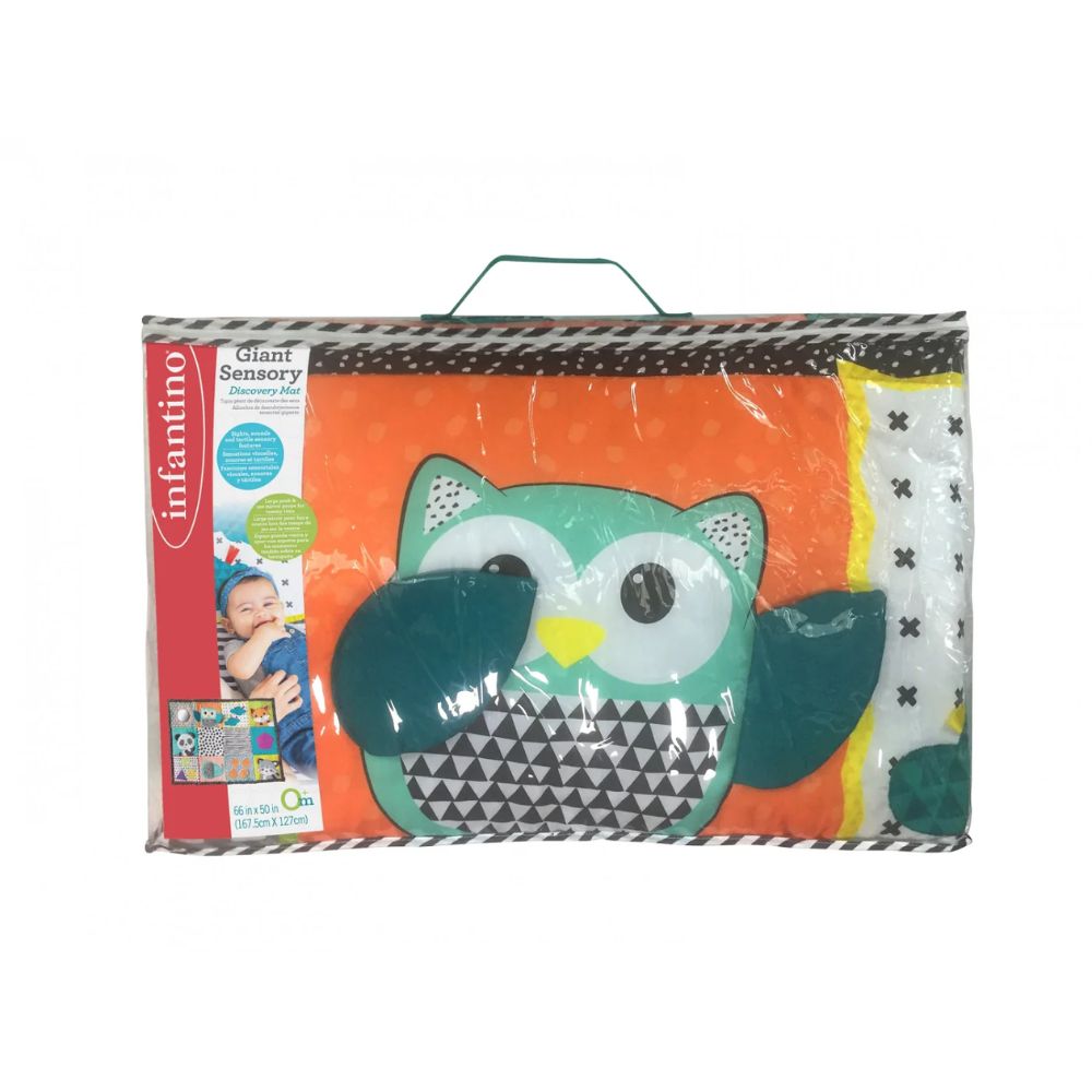 Infantino Fold & Go Giant Discovery Mat παιδική κουβέρτα παιχνιδιού, BBX313000 - Infantino