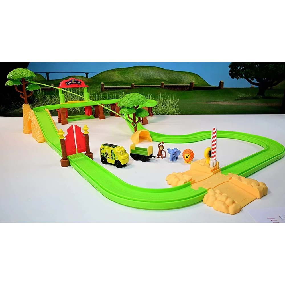Chuggington Τρενάκια Safari Adventure Track Set 890601 - Just Toys