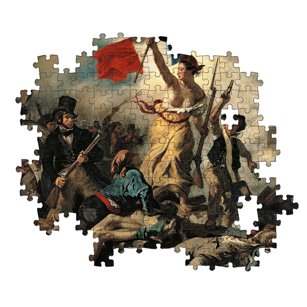 Clementoni Παζλ Museum Collection Delacroix: Η Ελευθερία Οδηγεί Το Λαό 1000 τμχ 1260-39549 - Clementoni