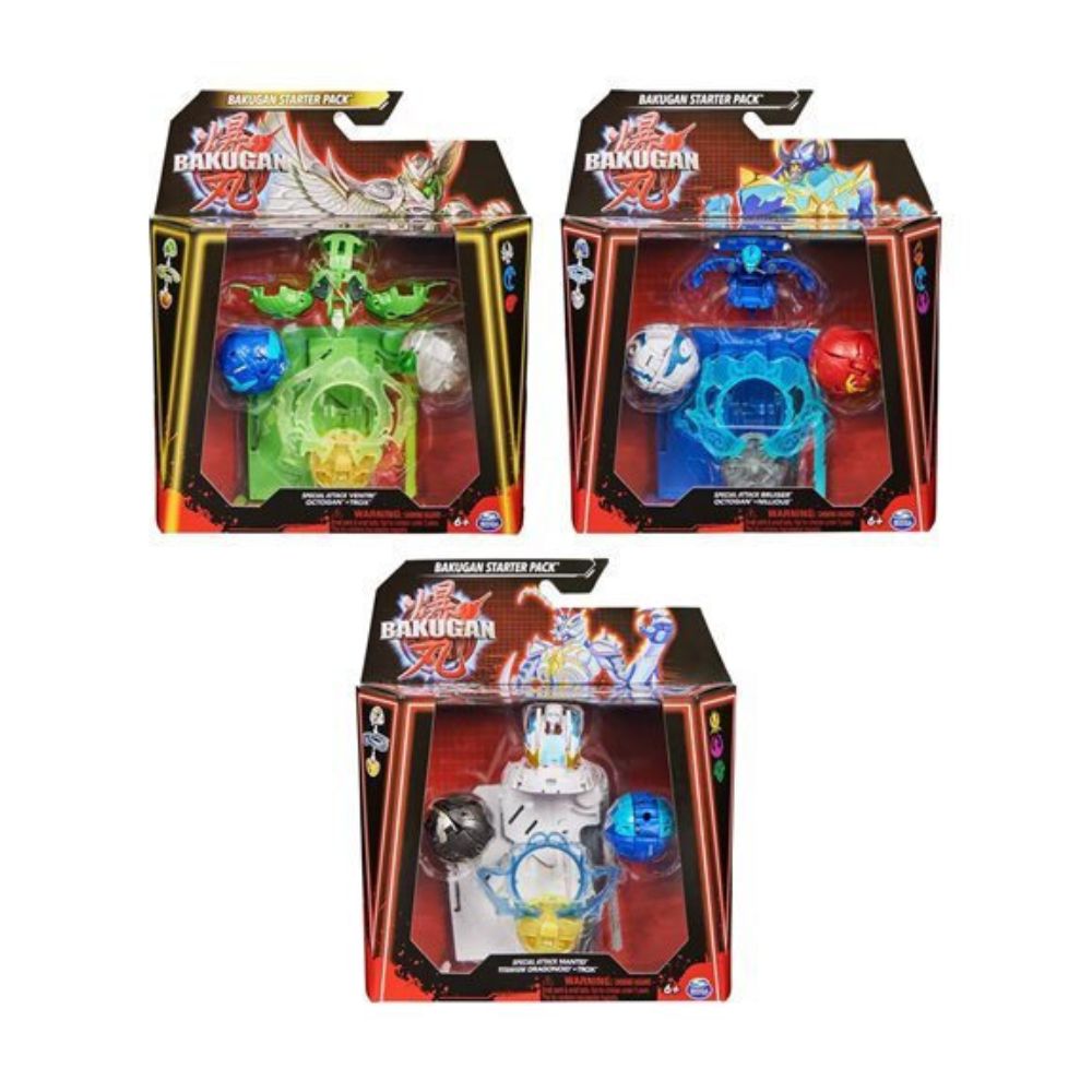 Bakugan - Βασικό Σετ S3.1 σε Διάφορα Σχέδια, 6066989 - Bakugan