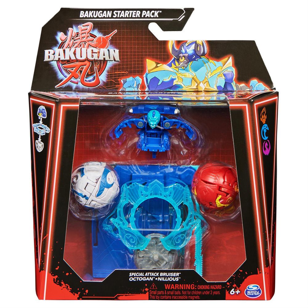 Bakugan - Βασικό Σετ S3.1 σε Διάφορα Σχέδια, 6066989 - Bakugan