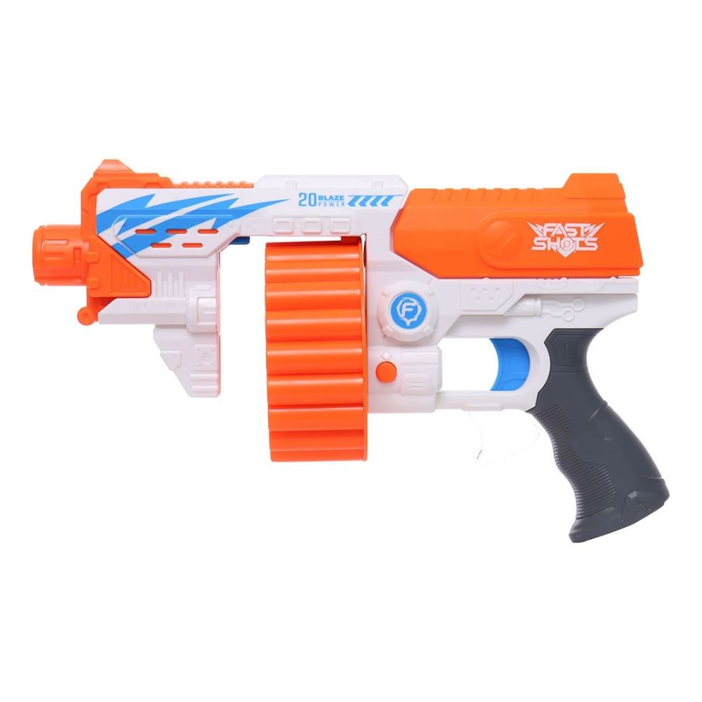 Fast Shots - sonic rapid gamma set with 40 foam darts and 2 Barrels, 590075 - Fast Shots