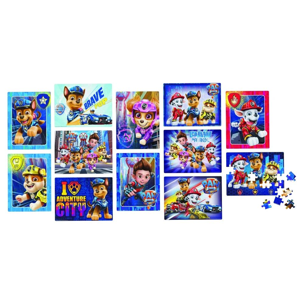 Paw Patrol - 12 Παζλ Pack, 6041049 - Paw Patrol