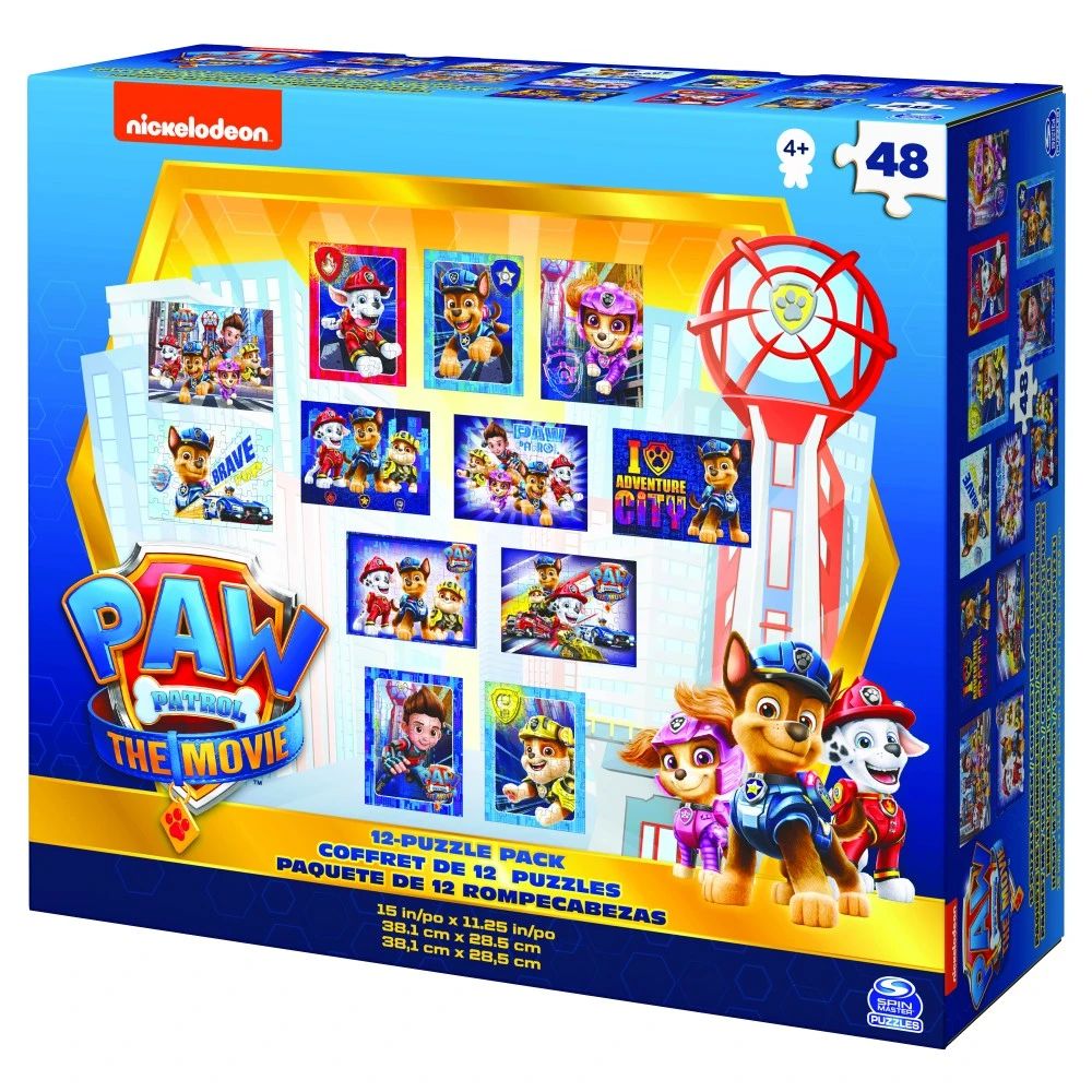 Paw Patrol - 12 Παζλ Pack, 6041049 - Paw Patrol