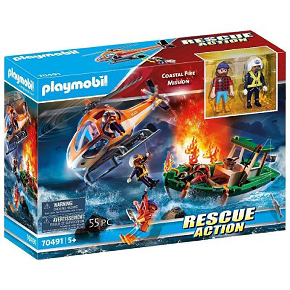 Playmobil Επιχείρηση Πυροσβεστικής - Διάσωση 70491 - Playmobil