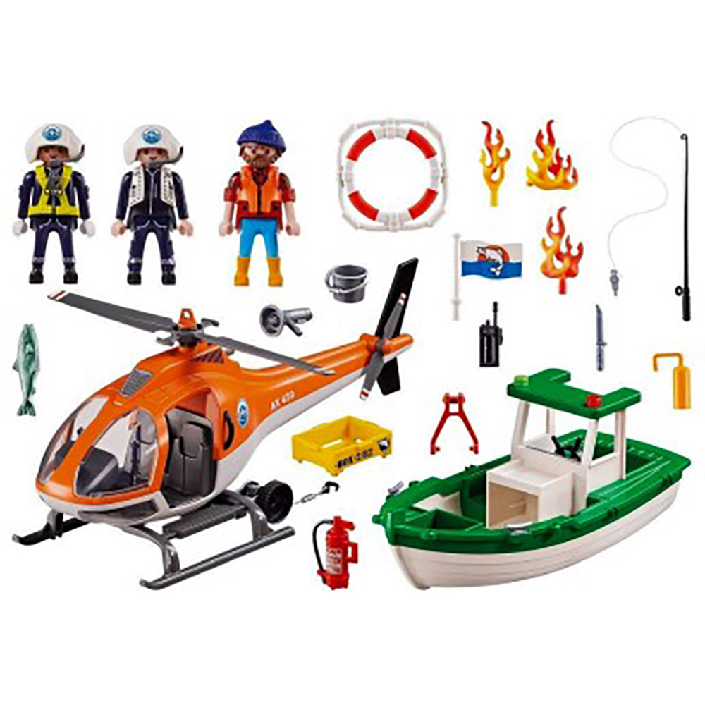 Playmobil Επιχείρηση Πυροσβεστικής - Διάσωση 70491 - Playmobil