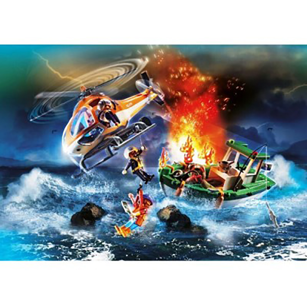 Playmobil Επιχείρηση Πυροσβεστικής - Διάσωση 70491 - Playmobil