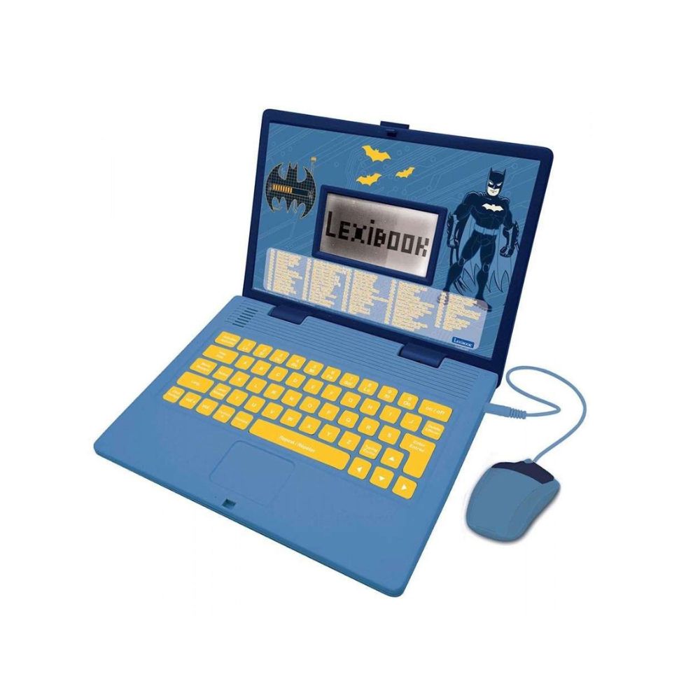 Lexibook Eκπαιδευτικό Δίγλωσσο Laptop Batman Ελληνικά – Αγγλικά JC598BATi8 - Lexibook