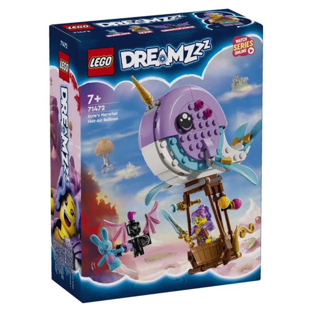 LEGO DreamZzz Izzie's NarWhal Hot-air Balloon 71472 - LEGO