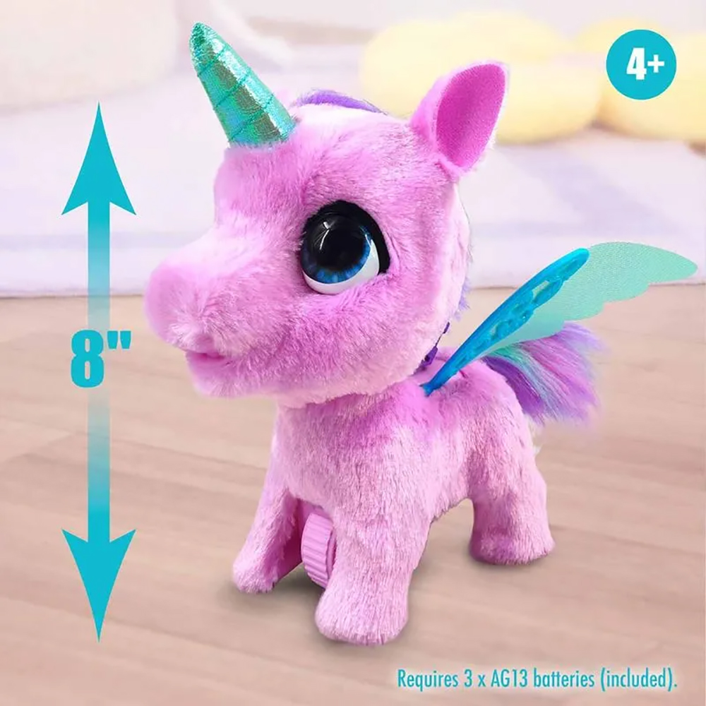 Hasbro Λούτρινο Furreal Flyalots Flitter My Alicorn με Κίνηση για 4+ Ετών F6372 - My Little Pony