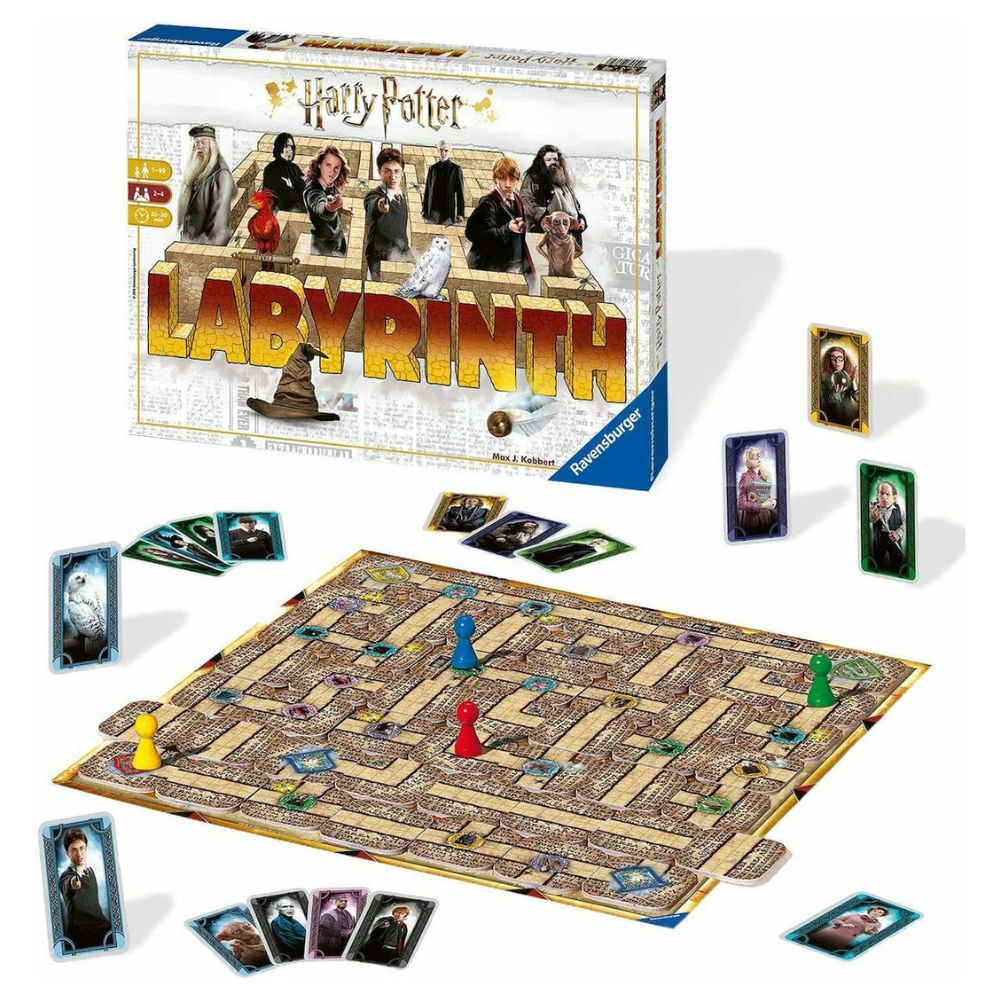 Ravensburger - Επιτραπέζιο Παιχνίδι Harry Potter Labyrinth για 2-4 Παίκτες, 26031 - Harry Potter