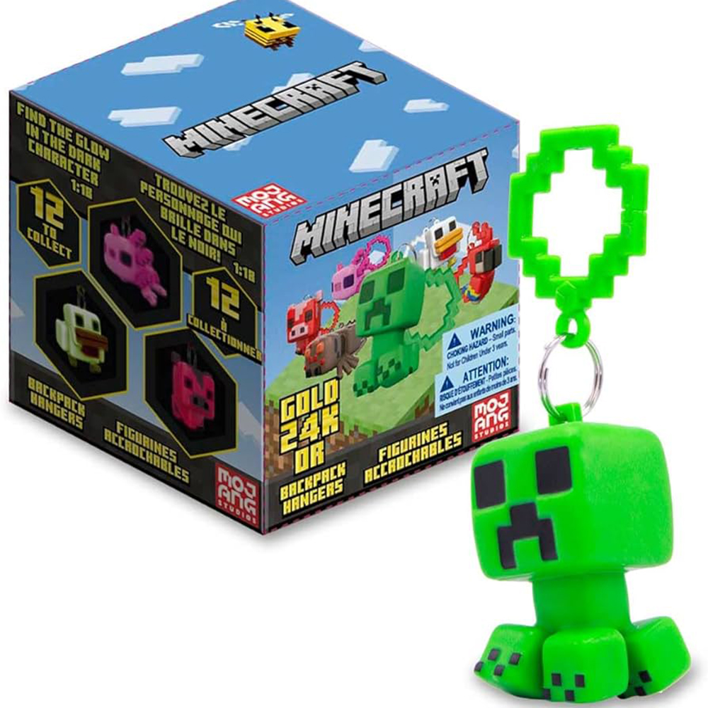 Minecraft Collectible Backpack Hangers - 