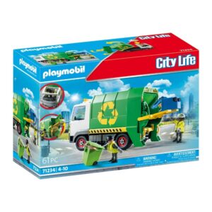 Playmobil - Όχημα Συλλογής Ανακυκλομένων Απορριμάτων, 71234 - Playmobil, Playmobil City Life