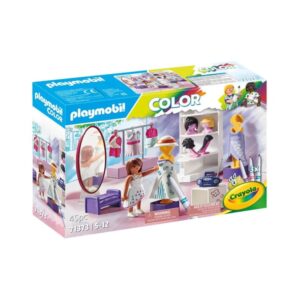 Playmobil Color - Βεστιάριο, 71373 - Crayola, Playmobil