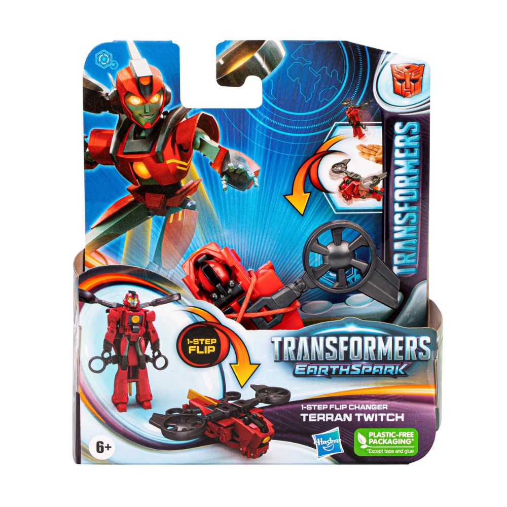Transformers 1-Step Flip Changer Φιγούρα 10cm σε Διάφορα Σχέδια - Transformers