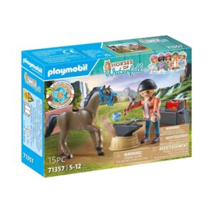 Playmobil Horses Of Waterfall - Ο Πεταλωτής Ben με το Άλογο Achilles, 71357 - Playmobil, Playmobil Horses Οf Waterfall