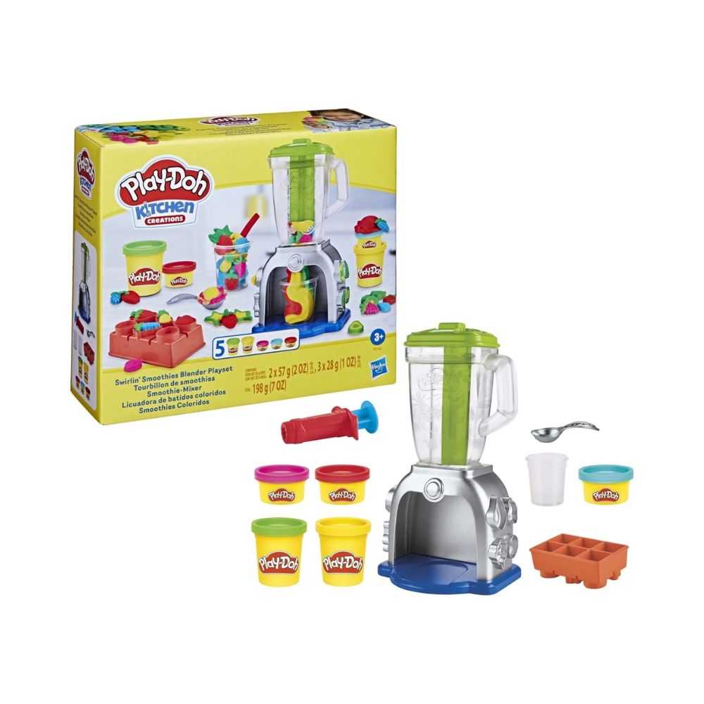 Play-Doh - Swirlin Smoothies Blender Playset, F9142 - Play-Doh