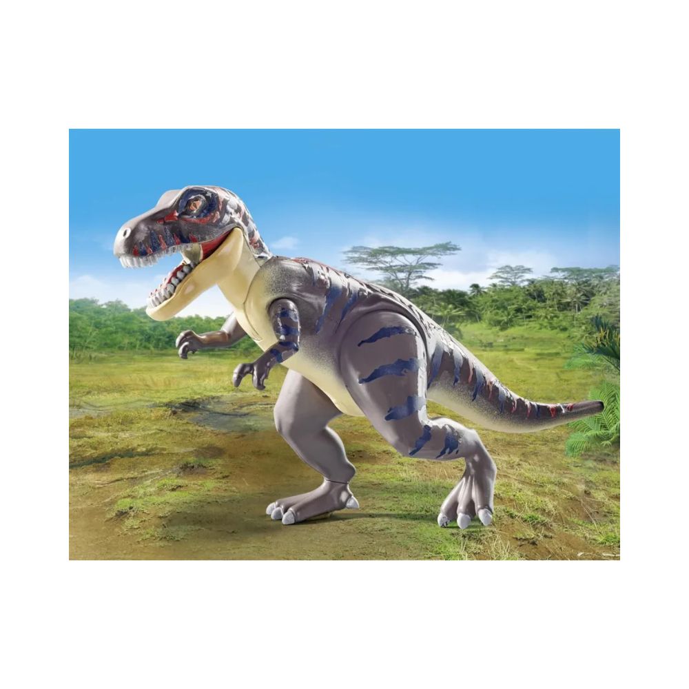 Playmobil Dinos - T-Rex & Εξερευνητής με Μοτοσυκλέτα, 71524 - Playmobil, Playmobil Dinos