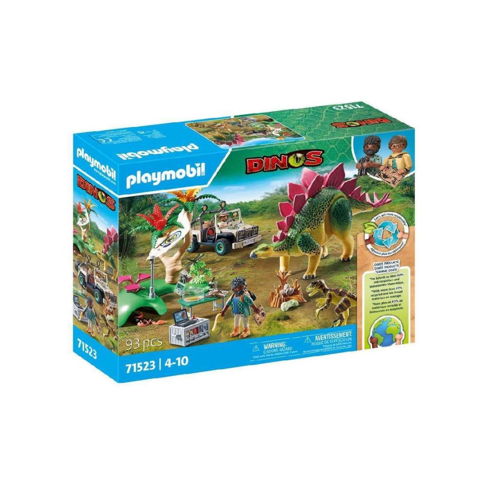 Playmobil - Ερευνητικό Κέντρο Με Δεινόσαυρους, 71523 - Playmobil, Playmobil Dinos