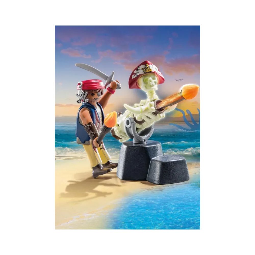 Playmobil Pirates - Πειρατής με κανόνι, 71421 - Playmobil, Playmobil Pirates