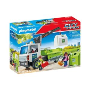 Playmobil - Όχημα Περισυλλογής Κάδων Ανακύκλωσης Γυαλιού, 71431 - Playmobil, Playmobil City Action